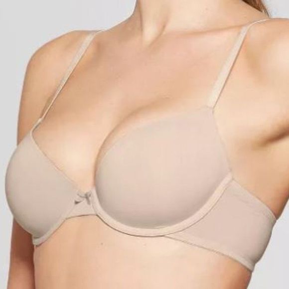 Auden Everyday Lightly Lined Demi T-Shirt Bra - Picture 1 of 8